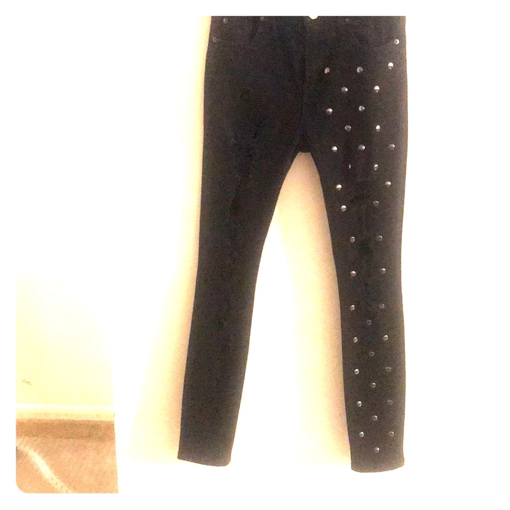 Black Designed Jeans